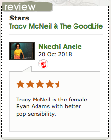 tracymcneilthegoodlife_stars_triplejunearthed_review1